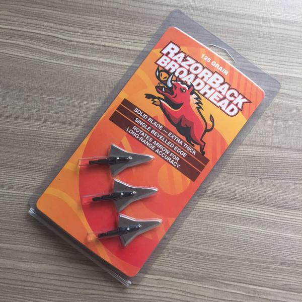 Carbon Steel Bow Hunting Archery Broadhead 100 Grain 3 Blade Mechanical Expandable