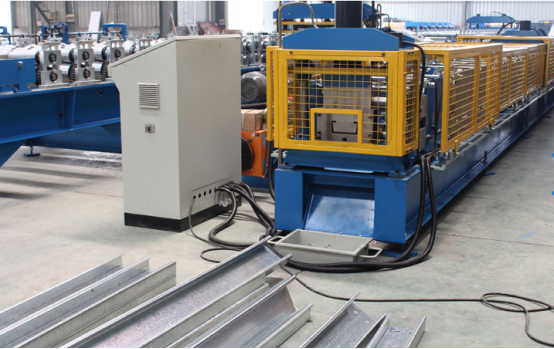 Hydraulic Punching 18stations C Purlin Roll Forming Machine PLC