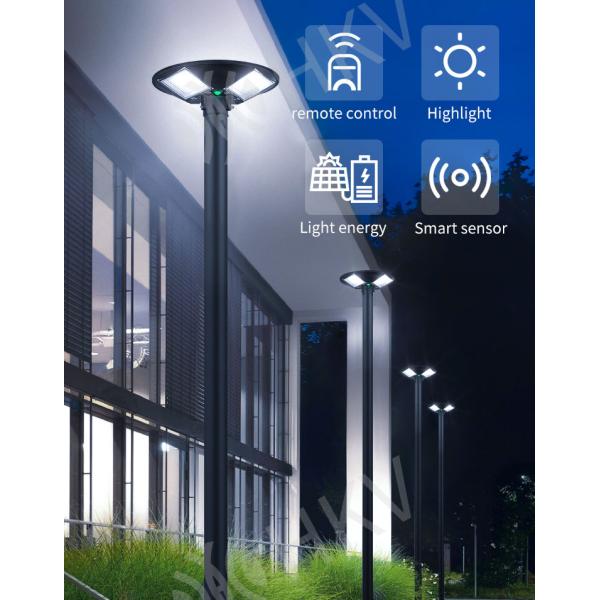 High Lumens Wireless Solar LED Motion Sensor Security Light Outdoor With Remote Control