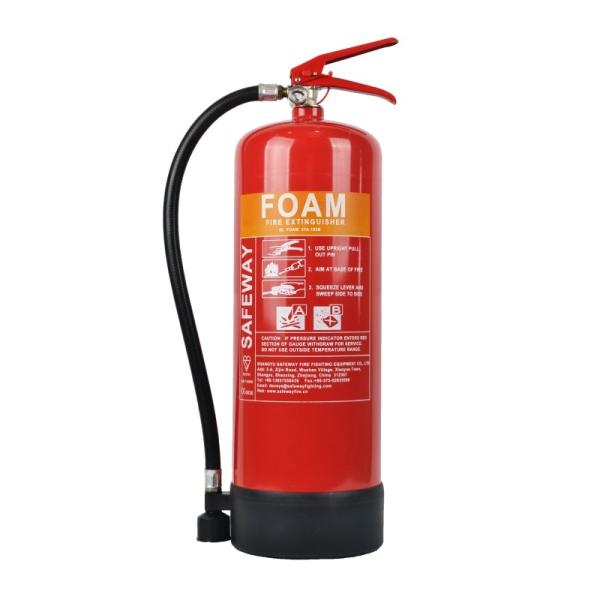 Water Mist Foam Fire Extinguisher 3L Cartridge Type Red 6l Certified fire extinguisher
