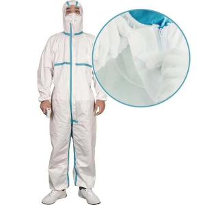 China Biodegradation Medical Disposable Protective Suit Dust Proof No Stimulus wholesale