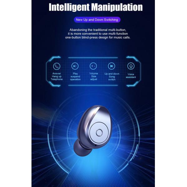 HSP Android Wireless Earphones A2DP With Mic Smart Touch CVC8.0