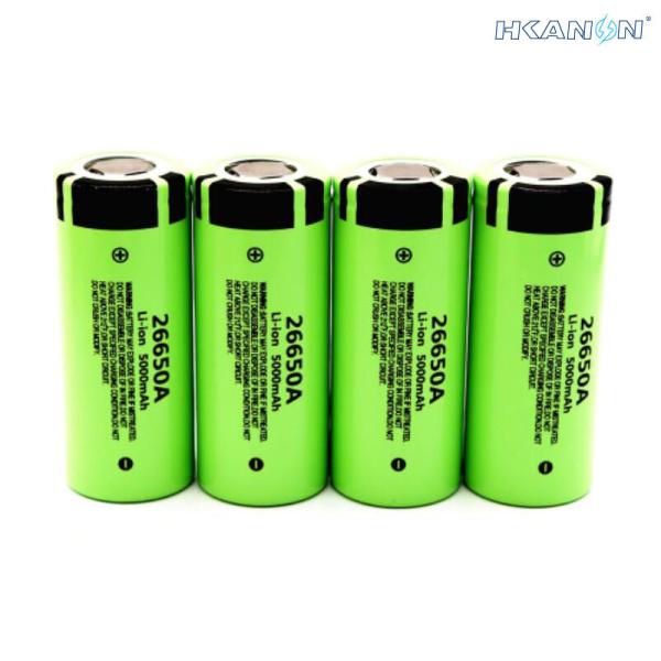 3.7V Lithium Lifepo4 Battery Cells 5000mAh 26650 Cylindrical Shape 800 Times Cycle