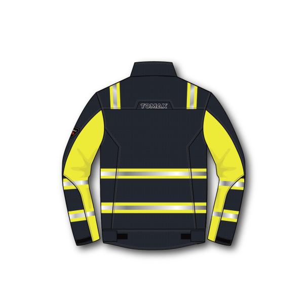 Cotton Stretch Flame Resistant Safety Jacket Anti Statics FR Work Jacket