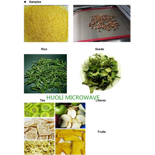 Fast Microwave Flower Dryer Machine For Tea Leaf , Honeysuckle Flowers