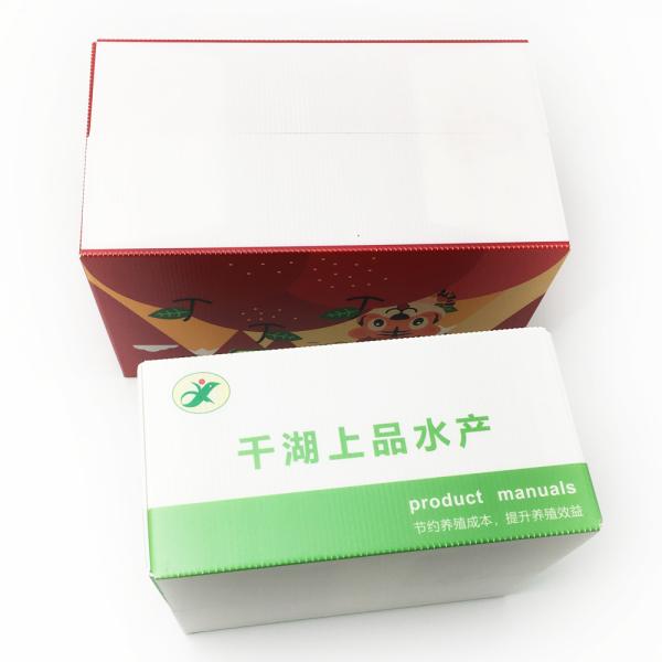 FDA Eco Friendly Reusable Corrugated Plastic Boxes For Universal Package