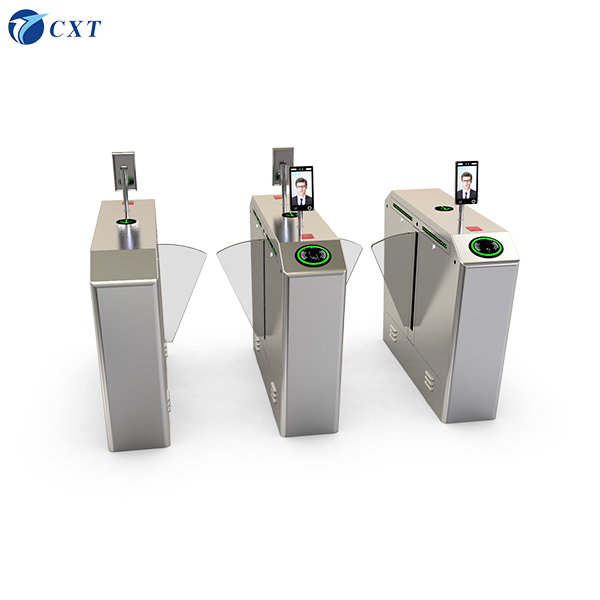 30-40 People/Min Office Security Barrier Gate Retractable Flap Barrier 140X