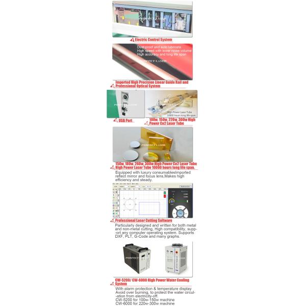 160w/180w/220w/260w/300w Multi - Purpose Mixed CO2 Laser Cutting Machine for Metal and Non-Metal Material​
