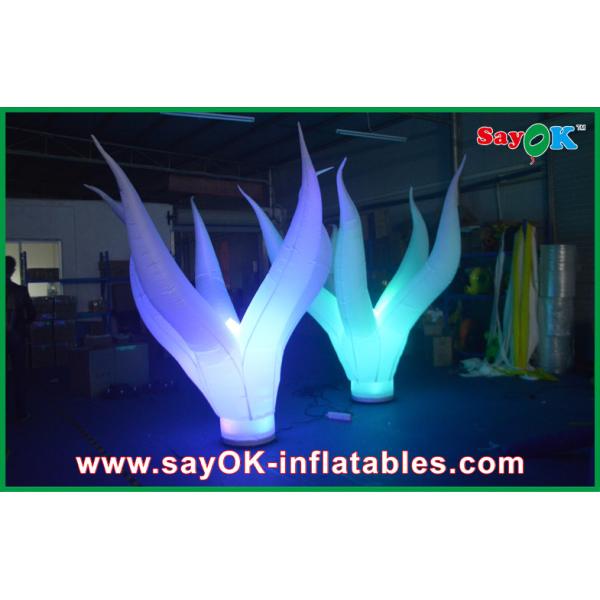 Waterproof 190T Nylon Inflatable Lighting Decoration On Ground 2m Ceremony