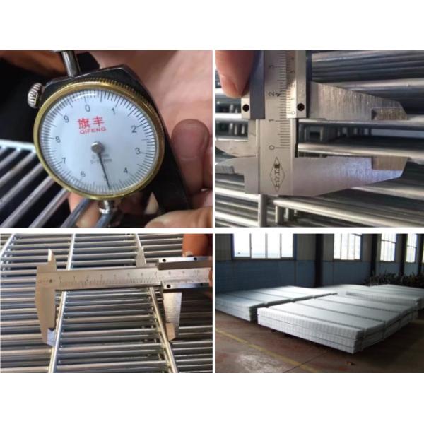 Galvanized 4 Bends 4.0mm 358 Security Fencing For Schools / Parks