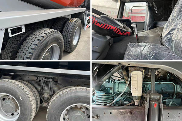 Howo Used Cement Concrete 6x4 Mixer Truck 10m3 High Configurations