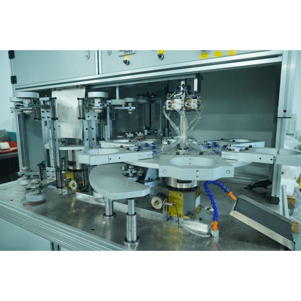 Full Auto Six Stations ECO Filter Making Machine Caps Infrared Welding Machine