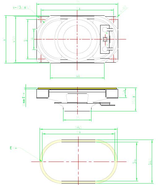 High Precision Raw Speakers 5W 8ohm high tech Commonly Used Accessories