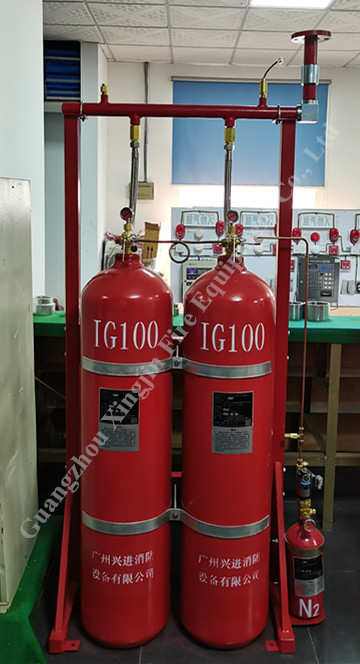 China 100% Pressurized Nitrogen Fire Suppression System wholesale