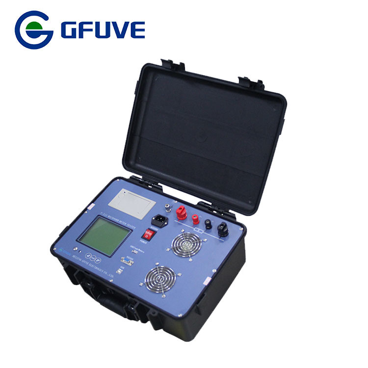 China RS232 Portable Circuit Breaker 100A Contact Resistance Test Equipment wholesale