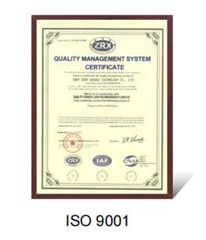 TONGZHAN INDUSTRIAL LIMITED Certifications