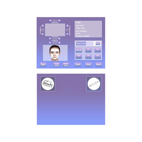 Cartridge 4D 2 In 1 HIFU Machine No Downtime Non Invasive Dual Handle