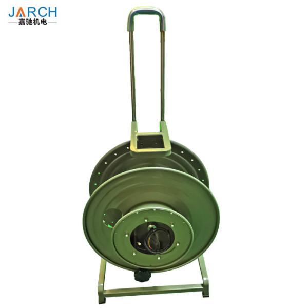 100m~1000m Movable Tactical Optical Cable Reel Drum,portable hose reel OUTSIDE garden hose reel cart