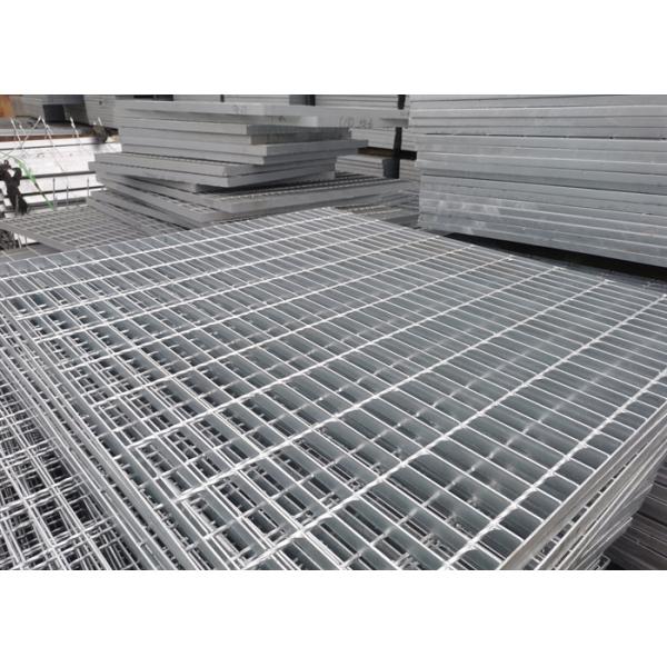 SS316 Skid Proof Galvanised Steel Grating Platform For Building Sidewalks