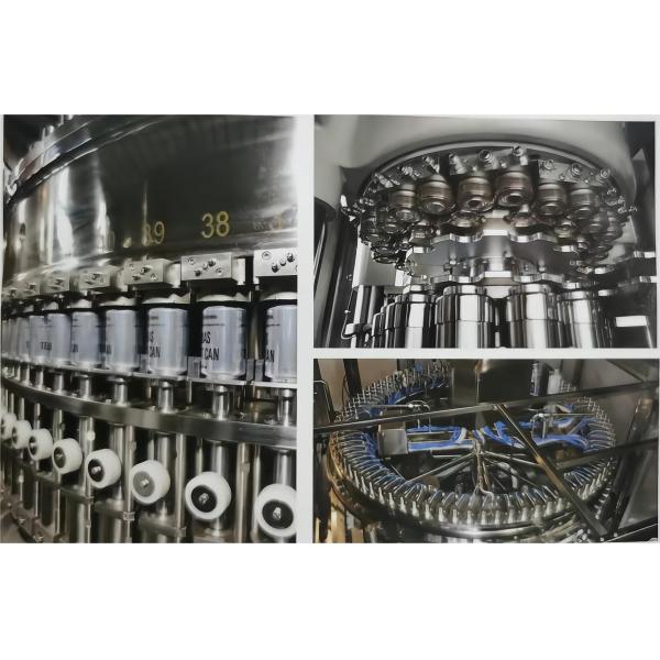Full Automatic Can Filling And Seaming Machine Set for Carbonated Soft Drinks, 200-300 cans/min