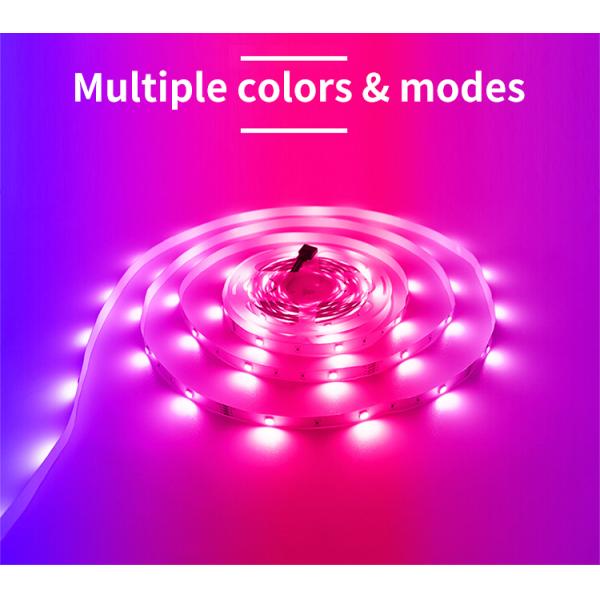 3m Strip Light Set with 3keys and 5V RGB SMD 5050 LED IP20 LED Light Source SMD2835