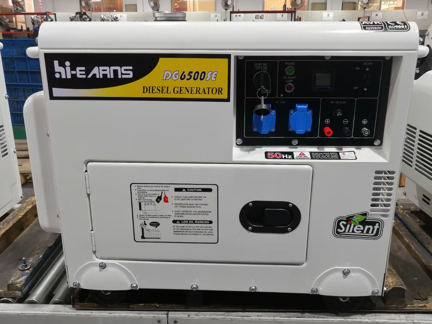 Silent Version 3/5/8/10 kW Gasoline Generator Set Small Industrial Emergency 220V Three Brand