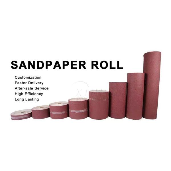 High Quality Abrasive Sand Paper Roll for Wood Tool Painting and Grinding