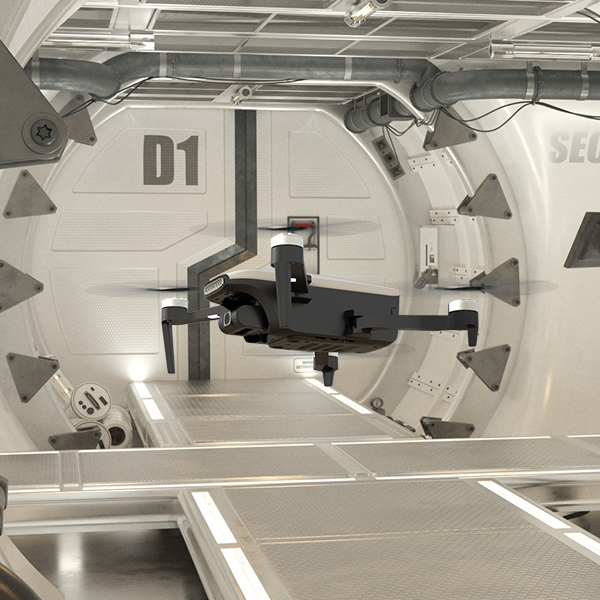 Obstacle Avoidance Long Range RC Drone 60Mbps 5000m MSDS Remote Control