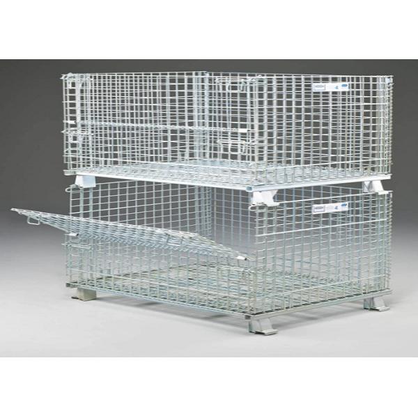 Security Folded 1.5m Length Mesh Cages For Storage