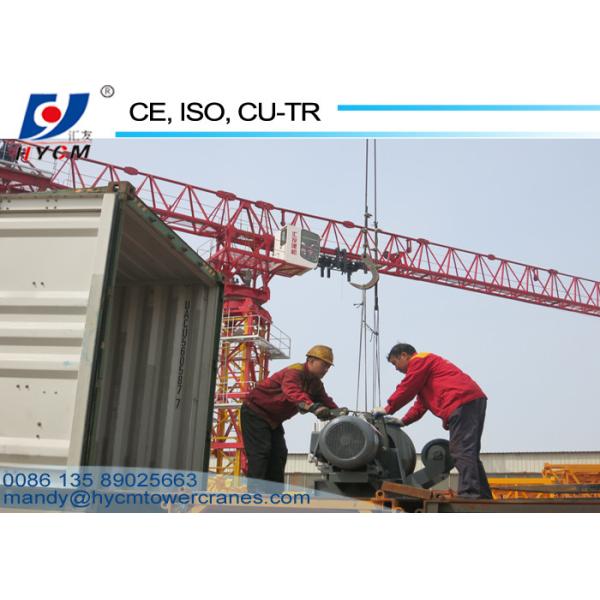 QTZ63(PT5210) Top Slewing Crane 150m Tower Crane Lifting Height 5ton Max. Load Electric Tower Crane