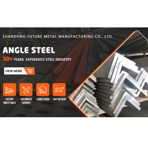 Q235 Q345b Mild Steel Channels And Angle Bars Customized Sizes