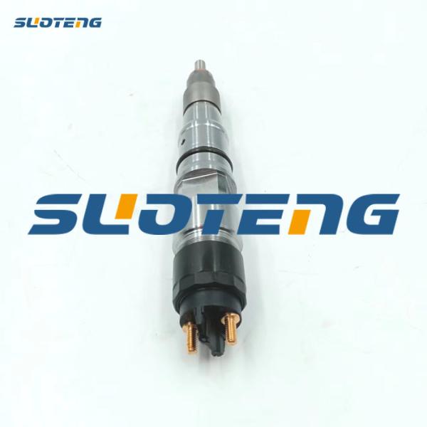 Engine DL06S Common Rail Fuel Injector 0445120080 Excavator DX225
