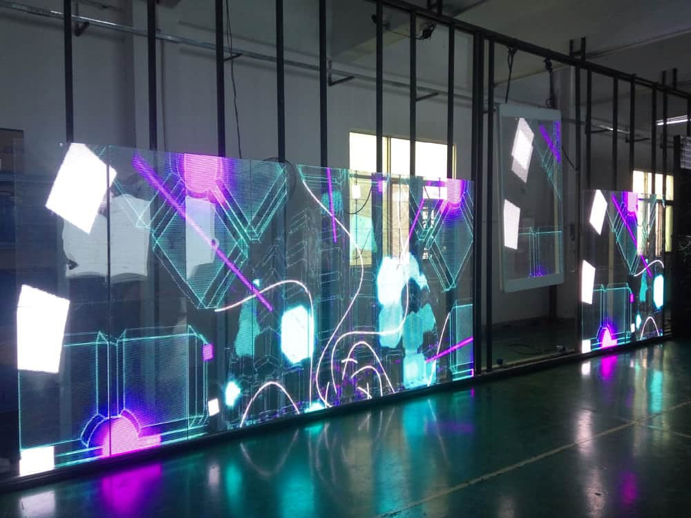 China SMD2121 LED Transparent Screen , P6.5mm See Through LED Panel wholesale