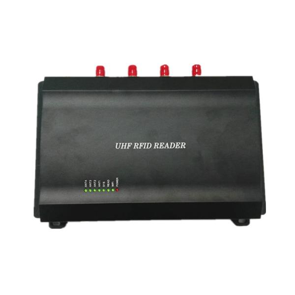 Four Ports Radio Frequency Identification Reader , UHF Rfid Reader Rs232