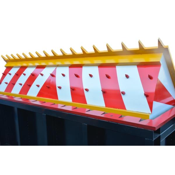 650mm Height Lifting Hydraulic Road Blocker With LED Lights