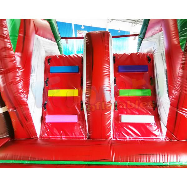 ROHS Palm Tree Inflatable Bouncer Slide Jumping Bouncy Castle
