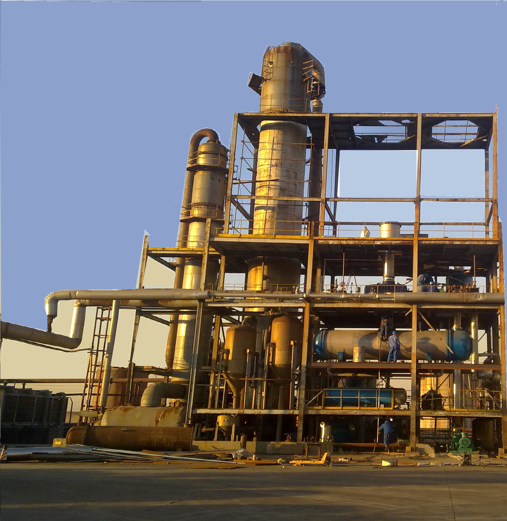 China Long Service Industrial Heat Exchanger Life Multiple Effect Falling Film wholesale