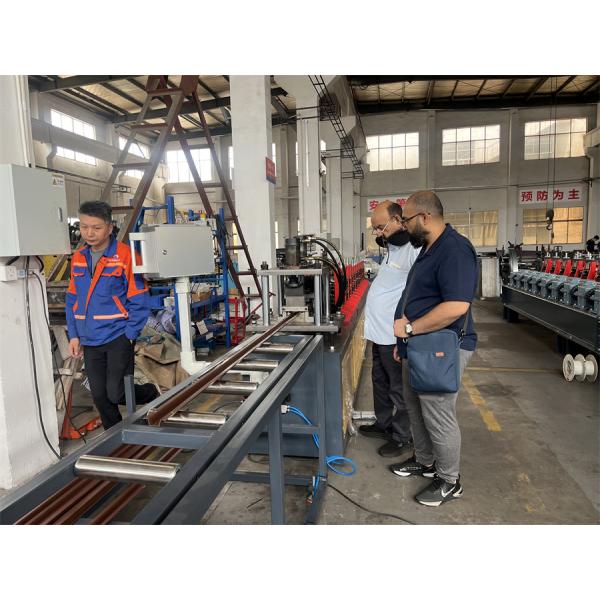 0.42mm BMT G550 22mm High Color Steel Galvanized Steel Ceiling Batten Roll Forming Machine