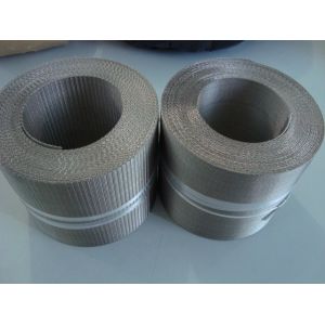 China 132x17 KPZ Woven Stainless Steel Wire Screens 97MM 120MM Width wholesale
