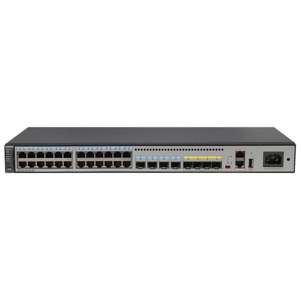 S5720-32X-EI-AC 56 Gb/s Capacity Switch with SNMP Function and 4 100/1000 SFP SFP ports