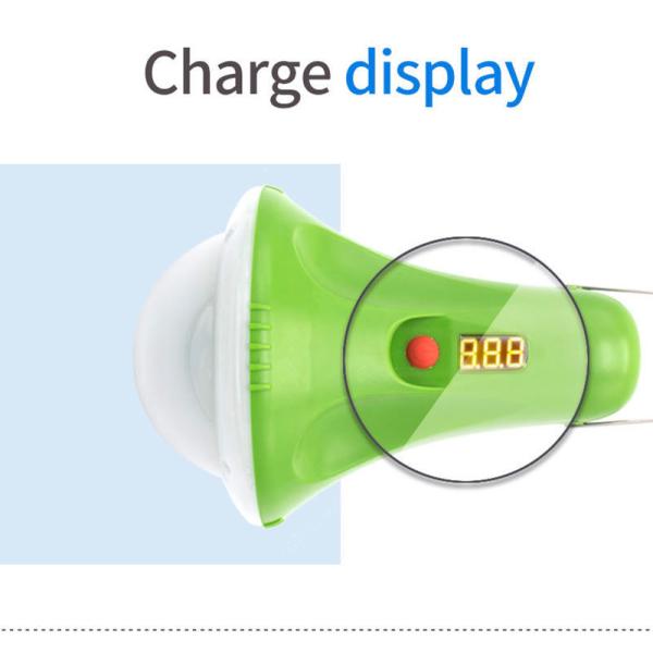 off-Grid Emergency Solar Energy Generator Lights Torch Light Lithium Battery