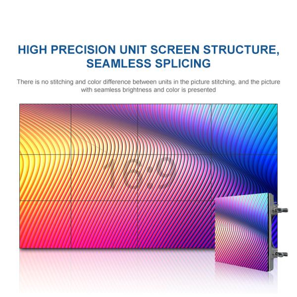 256*128 Indoor Advertising Multi Color LED Display Narrow Pixel Pitch 2mm