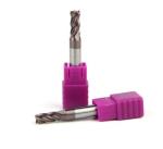 Tisin Coating Variable Helix End Mill / Precision Cutting Tools OEM