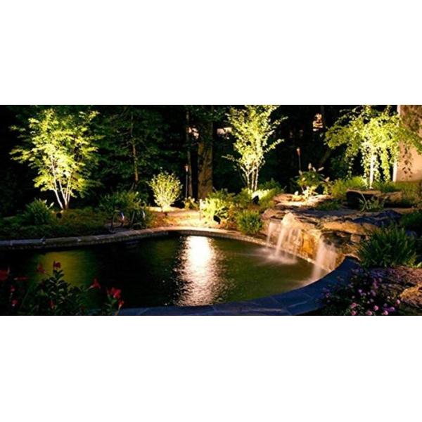 Outdoor LED Garden Lights , 3000K Warm White Garden Path Lights 12W 12V DC