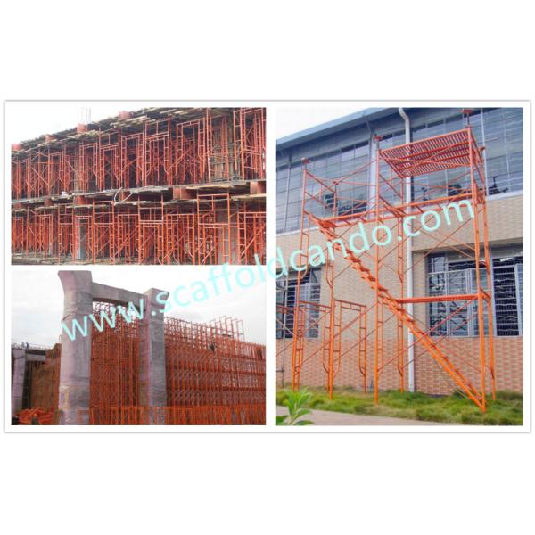 Best price 7 steps ladder scaffolding galvanized stair case 450*2397mm for scaffolding frame system with good quality