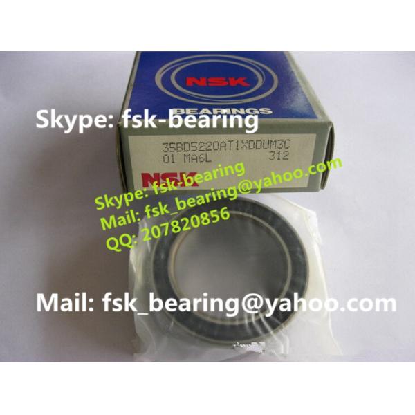 NSK Air Conditioner Bearings 35BD5220DU / 35BD5220DF Angular Contact Ball Bearings