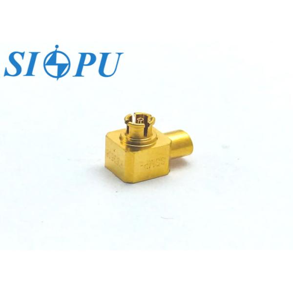 SSMP Female Right-Angle RF Connector for CXN3506 Cable