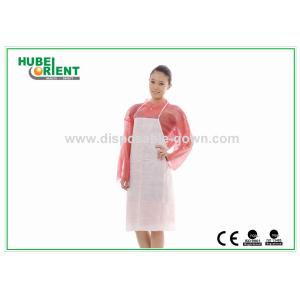 Antibacterial 40gsm Polypropylene Nonwoven Single Use Apron