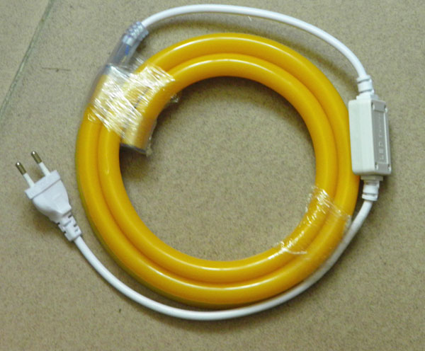 2835 SMD tri-chip RGB Led Neon Flex With Remote Controller 110V 120V 220V 230V LED Neon Rope Tube Lamp IP65 100M