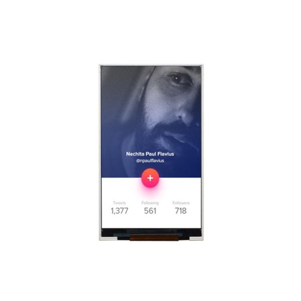 3.97 Inch 480x800 TFT LCD Module Display With Capacitive Touch Screen Panel